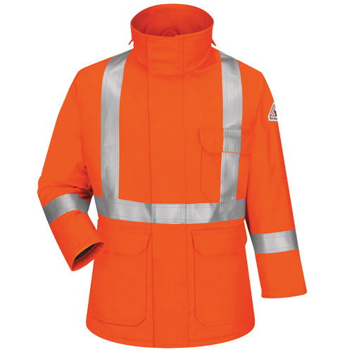 Excel FR&reg; Comfortouch&reg; Deluxe Parkas, Small, Orange TGS INDUSTRIEL