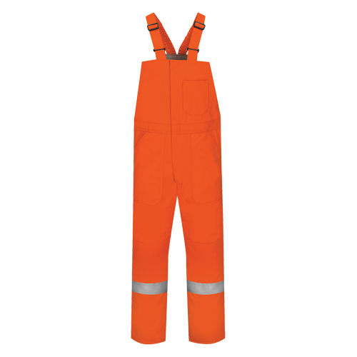 Excel FR&reg; Comfortouch&reg; Deluxe Bib Overalls, Small, Orange TGS INDUSTRIEL
