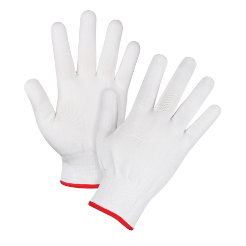 Gants tricot&eacute;s sans couture, Polyester, Calibre 15, Dames TGS INDUSTRIEL