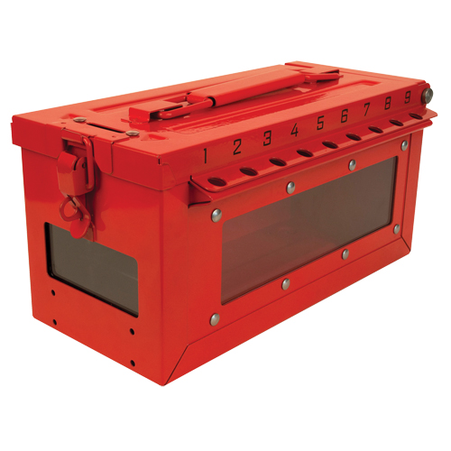 Small Group Lock Box, Red TGS INDUSTRIEL