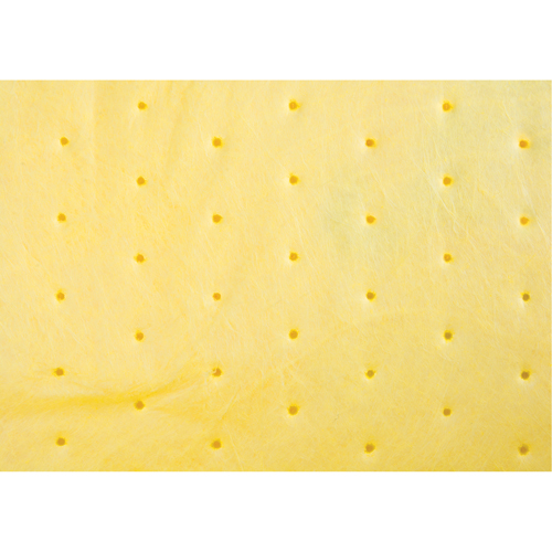 Rouleaux d'avertissement de premi&egrave;re qualit&eacute; - absorbants haute visibilit&eacute;, Lourd, 150' lo x 24" la, Absorption 37,6 gal. TGS INDUSTRIEL