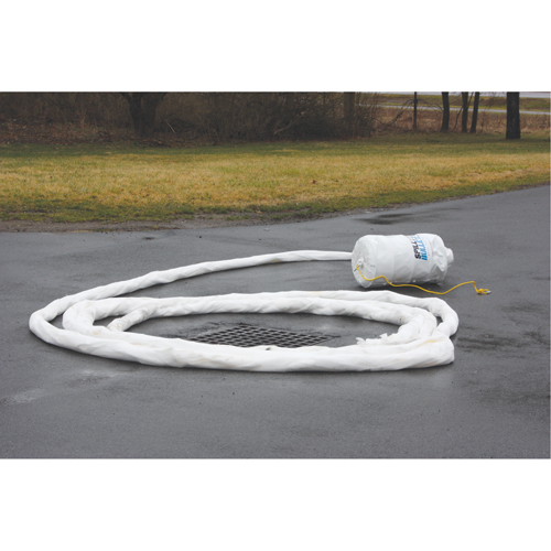 Spillver Bullet Boom, Oil Only, 100' L x 5" W, 28 gal. Absorbancy TGS INDUSTRIEL