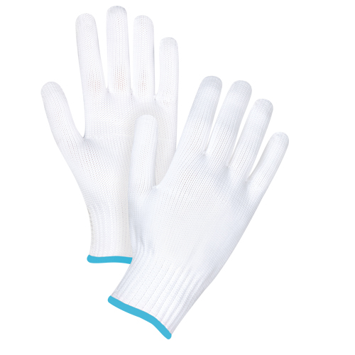 Gants tricot&eacute;s sans couture, Polyester, Calibre 10, T-Grand TGS INDUSTRIEL