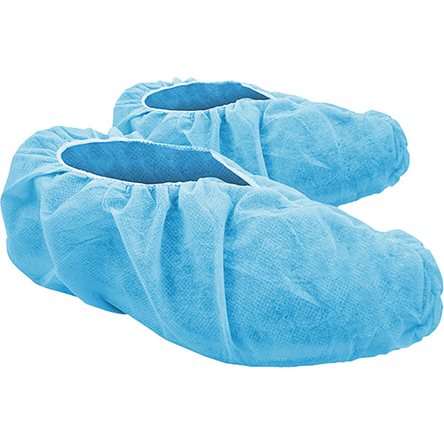 Couvre-chaussures jetables CoverMe, Grand, Polypropyl&egrave;ne, Bleu TGS INDUSTRIEL