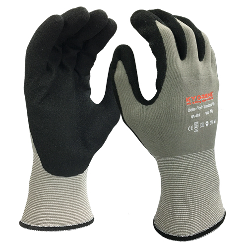 Gants r&eacute;sistants aux coupures Akka, Taille 7, Calibre 13, Rev&ecirc;tement Mousse de nitrile, Enveloppe en Kyorene, ASTM ANSI niveau A6/EN 388 niveau F TGS INDUSTRIEL