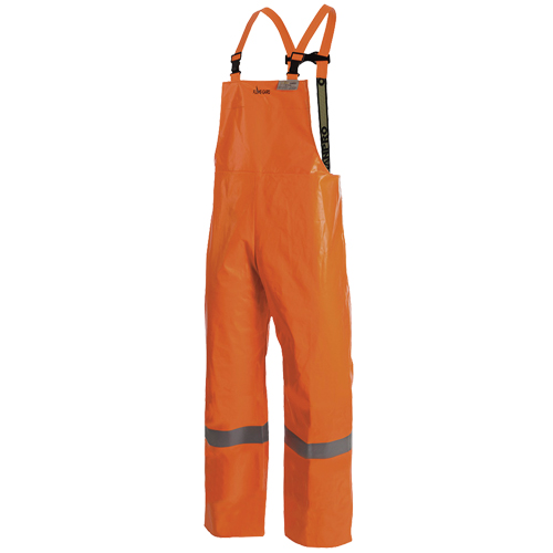 P162 041 Pantalon &agrave; bavette ignifuge Utili-Gard, Petit, Orange haute visibilit&eacute; TGS INDUSTRIEL