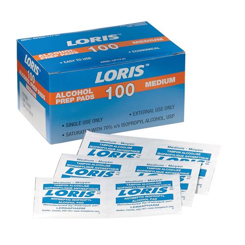 Tampons antimicrobiens pour les mains Dynamic, Serviette, Antiseptique TGS INDUSTRIEL