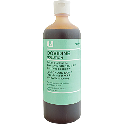Povidone iod&eacute;e topique, Liquide, Antiseptique TGS INDUSTRIEL