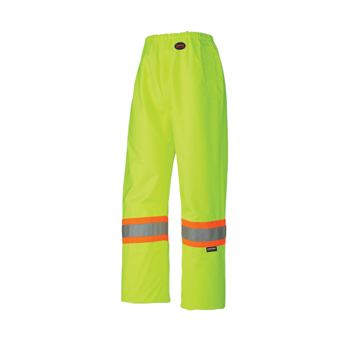 5586 Pantalons de s&eacute;curit&eacute; 450D, Polyester, T-petit, Jaune lime haute visibilit&eacute; TGS INDUSTRIEL