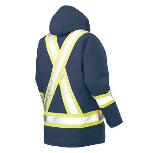 Parka de s&eacute;curit&eacute;, Bleu marine, Grand TGS INDUSTRIEL
