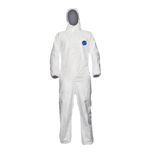 Coveralls, 2X-Large, White, Tyvek&reg; 500 TGS INDUSTRIEL