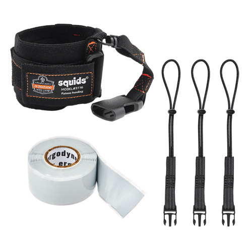 Squids&reg; 3192 Wrist Lanyard Tethering Kit TGS INDUSTRIEL