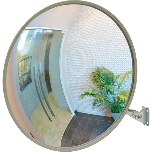 Convex Mirror with Telescopic Arm, Indoor/Outdoor, 12" Diameter TGS INDUSTRIEL