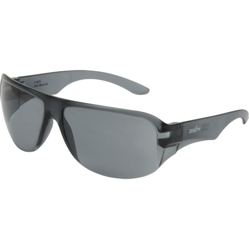 Lunettes de s&eacute;curit&eacute; s&eacute;rie Z2800, Lentille Grise/fum&eacute;e, Anti-&eacute;gratignures, ANSI Z87+/R&eacute;pond ou surpasse la norme CSA Z94.3 TGS INDUSTRIEL