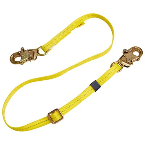 Web Adjustable Positioning Lanyard, 1 Legs, 4', CSA Class B, Polyester TGS INDUSTRIEL