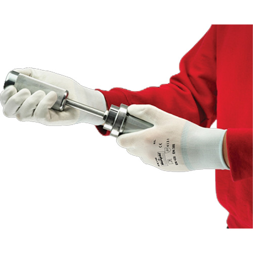 Gants enduits PX140, 6/T-petit, R&ecirc;vetement Polyur&eacute;thane, Calibre 15, Enveloppe en Nylon TGS INDUSTRIEL