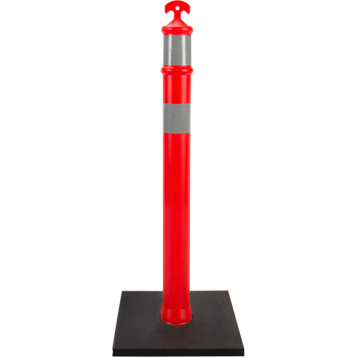 High-Visibility Delineator Post, 42" H, Orange TGS INDUSTRIEL