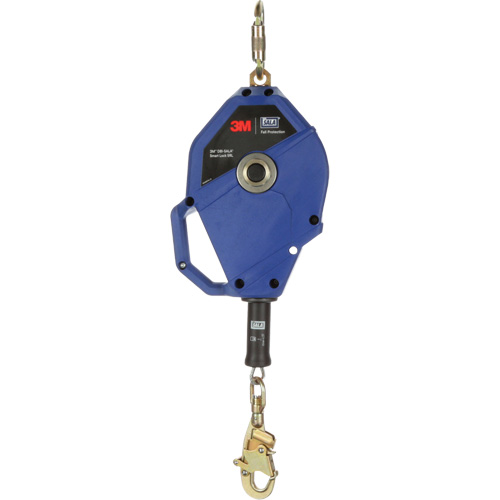 Smart Lock Self-Retracting Lifeline, 50', Galvanized Steel, Swivel TGS INDUSTRIEL