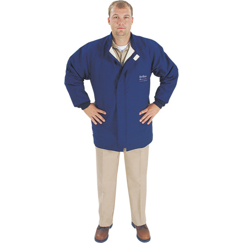Veste de protection contre l'arc &eacute;lectrique, Moyen, Bleu, 40 cal/cm² TGS INDUSTRIEL