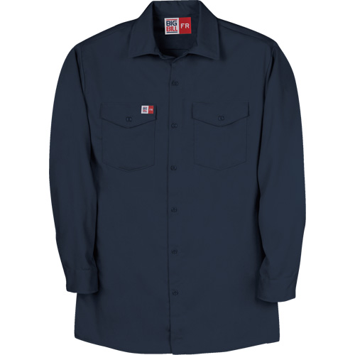 Chemise de travail de protection contre l'arc &eacute;lectrique, Petit, Bleu marin TGS INDUSTRIEL