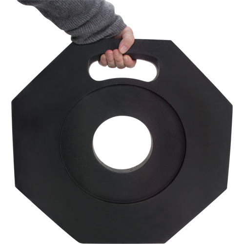 Rubber Base for Premium Delineator Posts, 12 lbs. TGS INDUSTRIEL