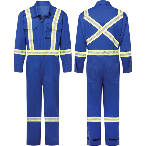 Combinaisons ignifuges 7 oz Avenger, Taille 38 (grand taille), Bleu royal TGS INDUSTRIEL