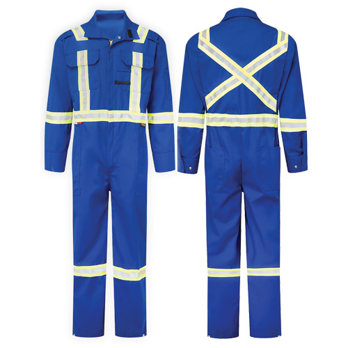 Combinaison de luxe 6 oz Nomex Essential, Taille 34, Bleu royal TGS INDUSTRIEL