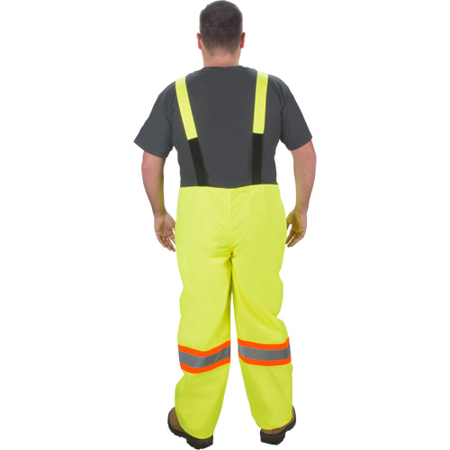 Salopette imperm&eacute;able RZ1000, Polyester, Petit, Jaune lime haute visibilit&eacute; TGS INDUSTRIEL