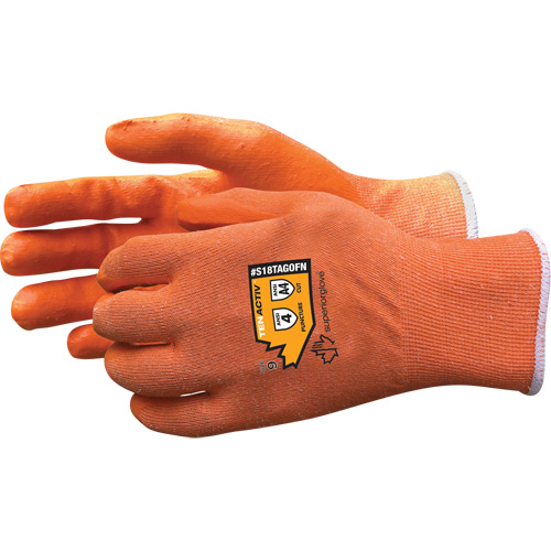Gants en fibre de filament composite, Taille 5, Calibre 18, Rev&ecirc;tement Mousse de nitrile, Enveloppe en TenActiv, ASTM ANSI niveau A4 TGS INDUSTRIEL