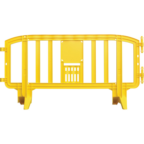 Barricade Movit, Emboîtables, 78" lo x 39" h, Jaune TGS INDUSTRIEL