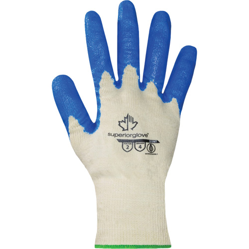 Dexterity&reg; Coated Gloves, 7, Nitrile Coating, 15 Gauge, Cotton Shell TGS INDUSTRIEL