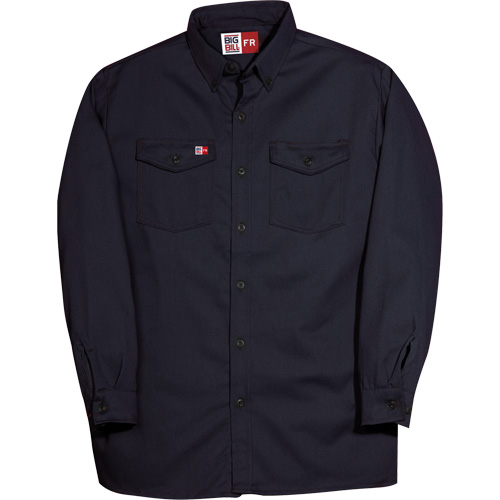 Chemise &agrave; boutons Westex UltraSoft, Moyen (grande taille), Bleu marin TGS INDUSTRIEL
