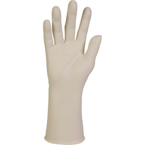 XTRA-PFE Exam Gloves, Large, Latex, 10-mil, Powder-Free, White, Class 2 TGS INDUSTRIEL