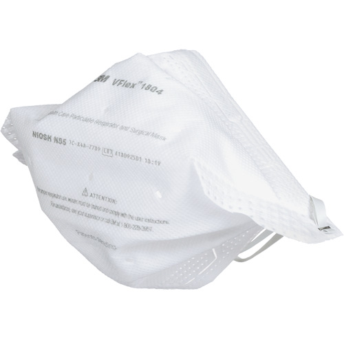 Respirateur et masque chirurgical VFlex contre les particules en sant&eacute;, N95, Certifi&eacute; NIOSH TGS INDUSTRIEL