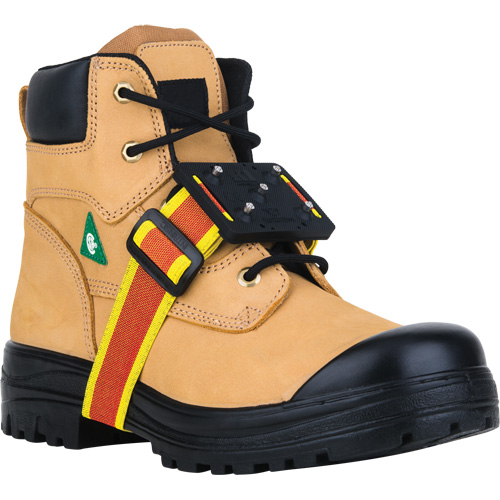Crampons &agrave; glace mi-semelles intrins&egrave;ques, M&eacute;lange de polym&egrave;re, Traction Crampon, Taille unique TGS INDUSTRIEL