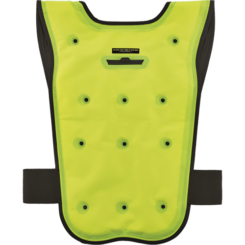 Veste refroidissante &agrave; &eacute;vaporation s&egrave;che &eacute;conomique Chill-Its 6687, Grand/T-Grand, Jaune lime haute visibilit&eacute; TGS INDUSTRIEL