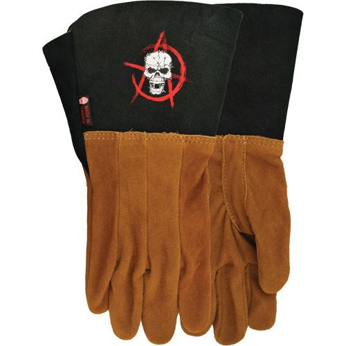 263AW What The Buck Welding Gloves, Split Deerskin, Size 7 TGS INDUSTRIEL