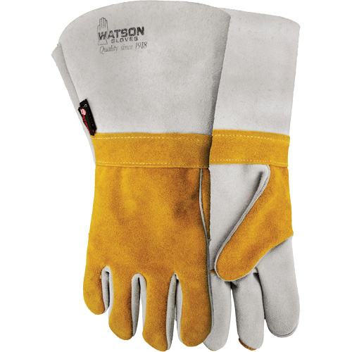 1034 Wopper Welding Gloves, Split Cowhide, Size 10 TGS INDUSTRIEL