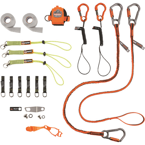 Trousse de longes de fixation d'outils pour maçon et cimentier-finisseur 3184 Squids TGS INDUSTRIEL