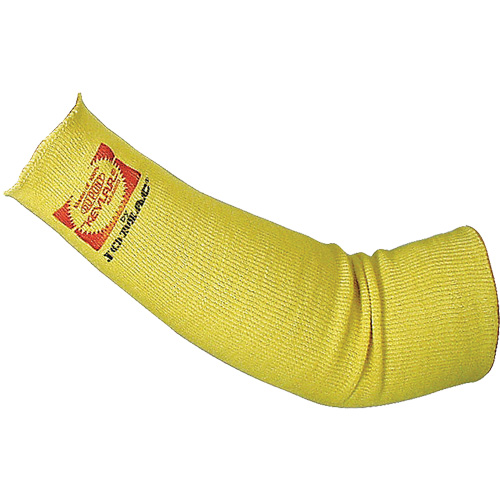Manchons tubulaire 1 &eacute;paisseur, Kevlar, 10", ANSI niveau 3/ASTM F-1790, Jaune TGS INDUSTRIEL