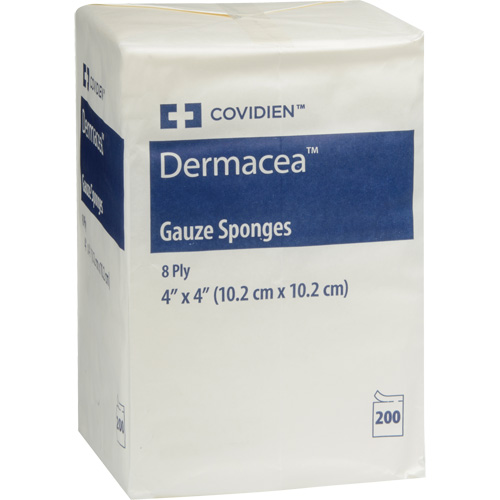 Gauze Sponges, Pad, 4" L x 4" W, Medical Device Non-Medical TGS INDUSTRIEL