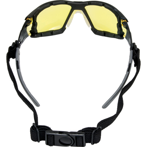 Lunettes de s&eacute;curit&eacute; s&eacute;rie Z2900 avec joint en mousse, Lentille Ambr&eacute;e, Anti-&eacute;gratignures, ANSI Z87+/R&eacute;pond ou surpasse la norme CSA Z94.3 TGS INDUSTRIEL