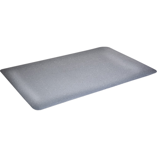 Tapis antimicrobiens WD Foodmaster, Lisse, 3' x 4' x 9/16", Gris, Nitrile/Caoutchouc TGS INDUSTRIEL