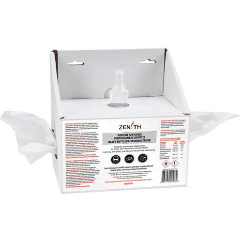 Poste jetable de premi&egrave;re qualit&eacute; pour nettoyage de lentilles, Carton, 8" lo x 4" p x 8" h TGS INDUSTRIEL