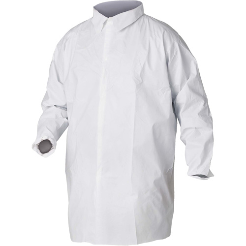 KleenGuard A20 Lab Coats, SMS, White, Small TGS INDUSTRIEL
