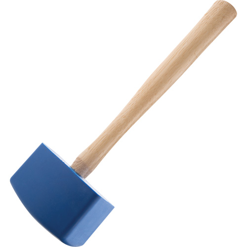 Ergotech Soft Anti-Impact Mallet, Wood Handle, 12-1/2" L TGS INDUSTRIEL
