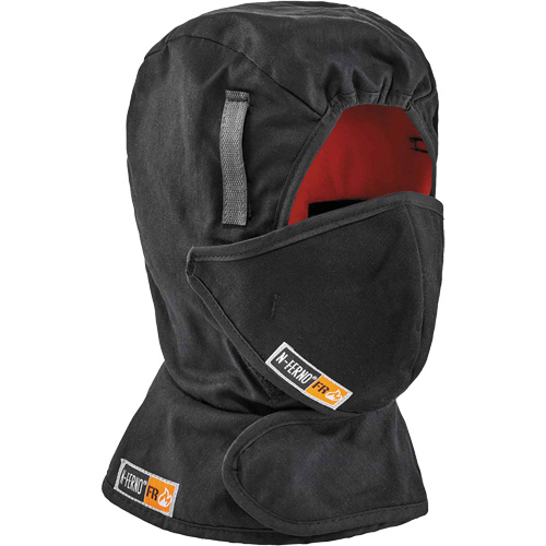 Doublure de casque de s&eacute;curit&eacute; d'hiver r&eacute;sistante au feu N-Ferno avec cache-bouche TGS INDUSTRIEL
