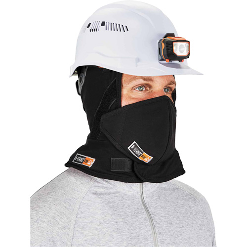 Doublure de casque de s&eacute;curit&eacute; d'hiver r&eacute;sistante au feu N-Ferno avec cache-bouche TGS INDUSTRIEL