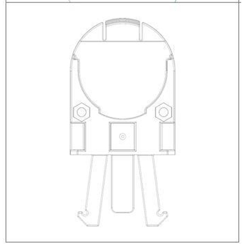 Adaptateur de casque de s&eacute;curit&eacute; pour serre-t&ecirc;tes VeriShield de Howard Leight TGS INDUSTRIEL