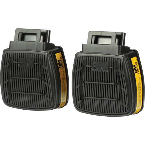 Secure Click Respirator Cartridge, Gas/Vapour Cartridge, Organic Vapour/Acid Gas TGS INDUSTRIEL